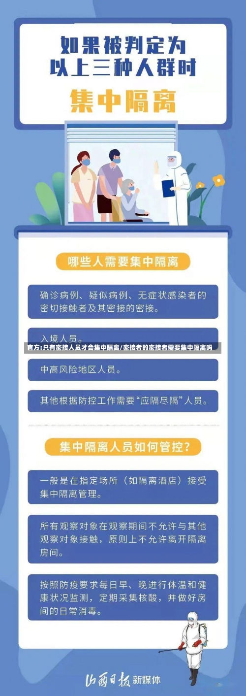 官方:只有密接人员才会集中隔离/密接者的密接者需要集中隔离吗-第1张图片