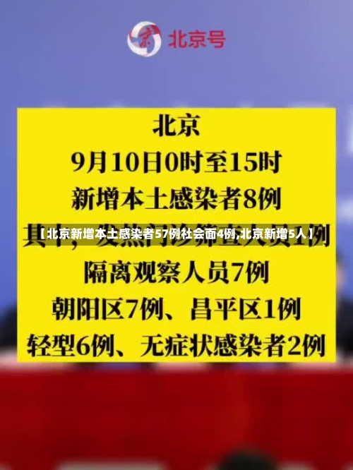 【北京新增本土感染者57例社会面4例,北京新增5人】-第1张图片