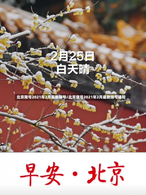 北京限号2021年2月最新限号/北京限号2021年2月最新限号通知-第2张图片