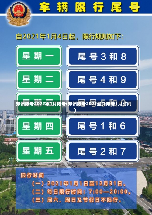 郑州限号2022年1月限号(郑州限号2021最新限号1月时间)-第2张图片