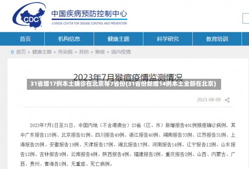 31省增17例本土确诊在北京等7省份(31省份新增14例本土全部在北京)-第2张图片