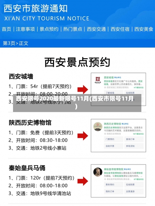西安限号2020最新限号11月(西安市限号11月)-第3张图片