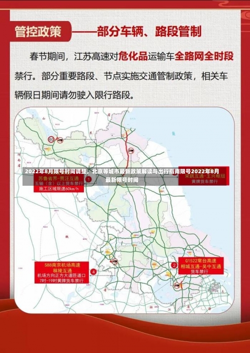 2022年8月限号时间调整，北京等城市最新政策解读与出行指南限号2022年8月最新限号时间-第1张图片