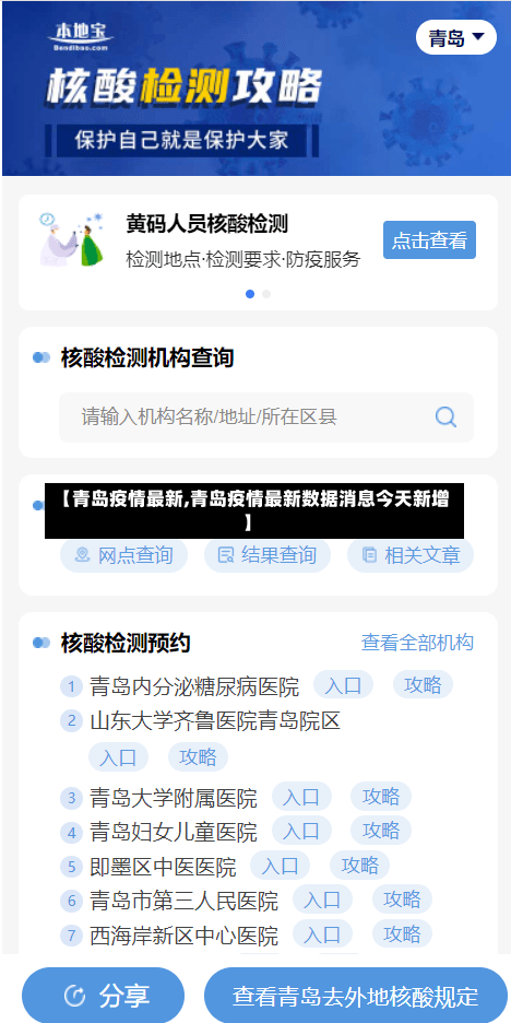 【青岛疫情最新,青岛疫情最新数据消息今天新增】-第3张图片