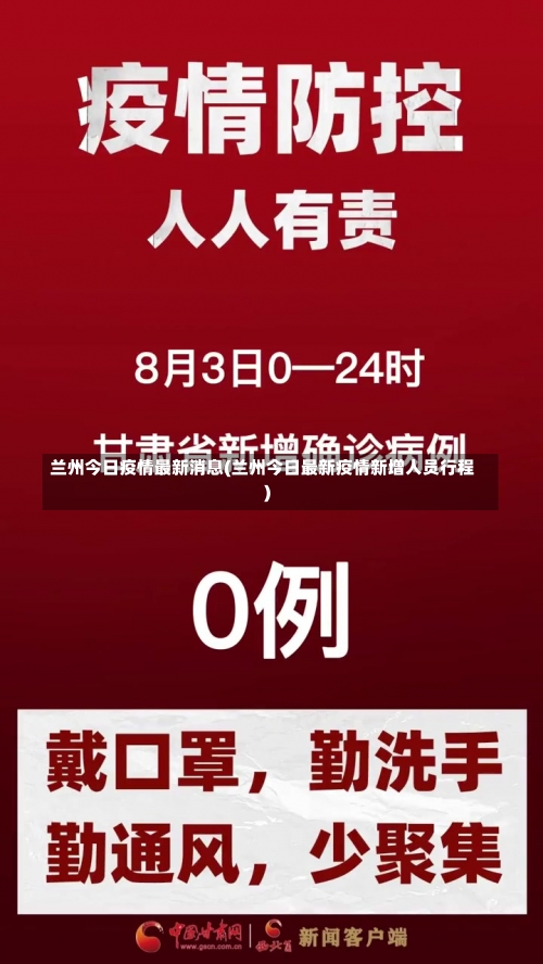 兰州今日疫情最新消息(兰州今日最新疫情新增人员行程)-第1张图片