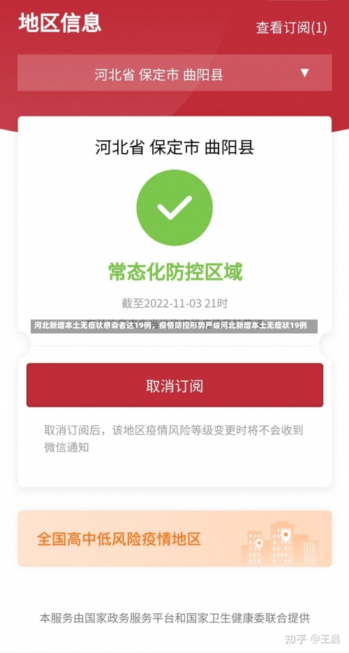 河北新增本土无症状感染者达19例，疫情防控形势严峻河北新增本土无症状19例-第1张图片