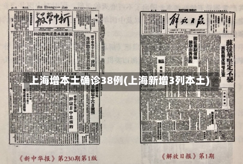 上海增本土确诊38例(上海新增3列本土)-第2张图片