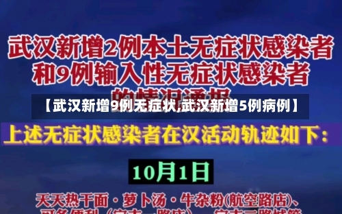 【武汉新增9例无症状,武汉新增5例病例】-第3张图片