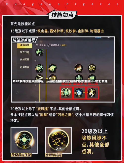 DNF散打技能深度解析	，从基础连招到职业巅峰的实战指南dnf散打技能-第1张图片