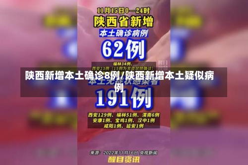 陕西新增本土确诊8例/陕西新增本土疑似病例-第2张图片