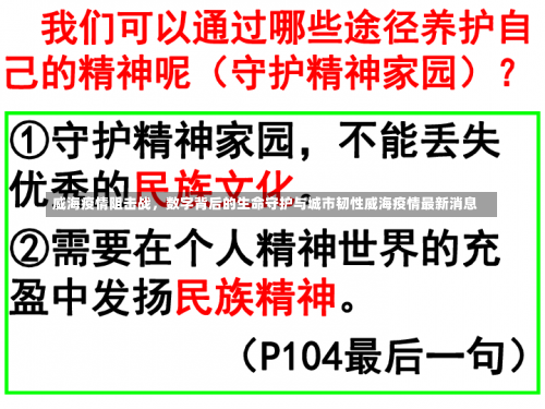 威海疫情阻击战，数字背后的生命守护与城市韧性威海疫情最新消息-第1张图片