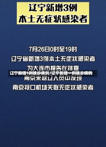 辽宁新增1例确诊病例/辽宁新增一例确诊病例-第2张图片