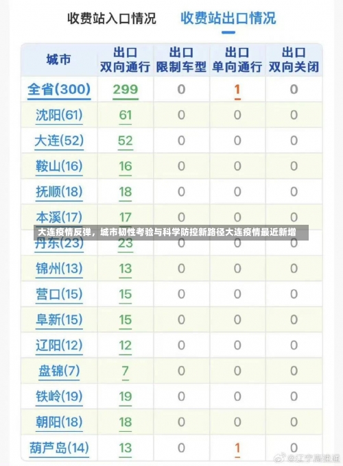 大连疫情反弹，城市韧性考验与科学防控新路径大连疫情最近新增-第1张图片