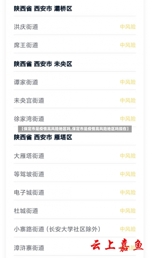 【保定市是疫情高风险地区吗,保定市是疫情高风险地区吗现在】-第1张图片
