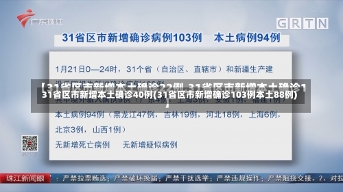 31省区市新增本土确诊40例(31省区市新增确诊103例本土88例)-第2张图片