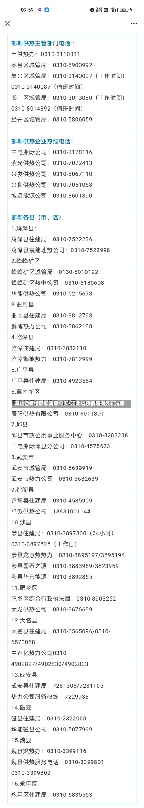 河北省疫情最新消息今天/河北省疫情病例最新消息-第2张图片