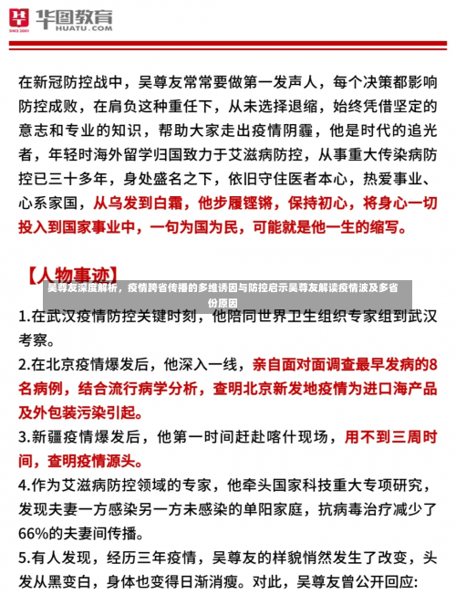 吴尊友深度解析，疫情跨省传播的多维诱因与防控启示吴尊友解读疫情波及多省份原因-第1张图片