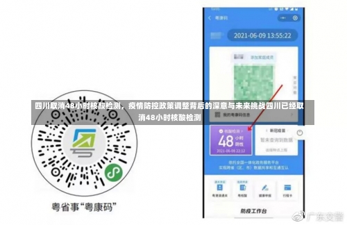 四川取消48小时核酸检测，疫情防控政策调整背后的深意与未来挑战四川已经取消48小时核酸检测-第3张图片