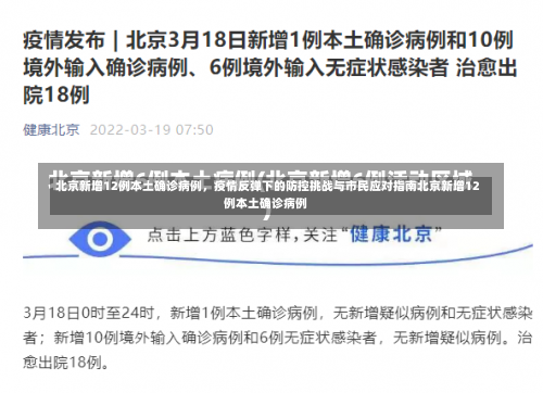 北京新增12例本土确诊病例，疫情反弹下的防控挑战与市民应对指南北京新增12例本土确诊病例-第1张图片