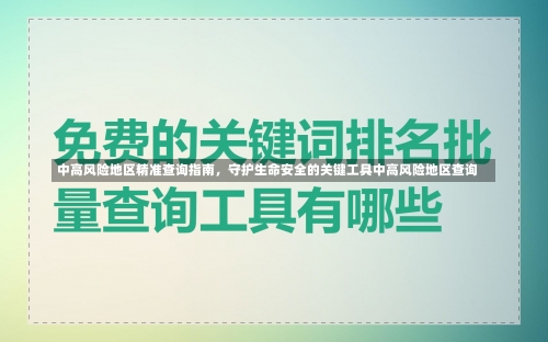 中高风险地区精准查询指南，守护生命安全的关键工具中高风险地区查询-第3张图片