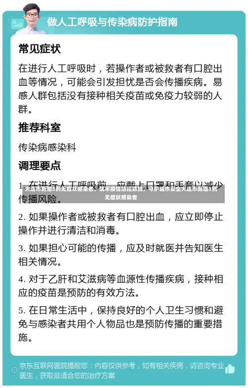 大连市新增3例无症状感染者	，筑牢疫情防控防线，守护城市安全大连市新增3例无症状感染者-第1张图片