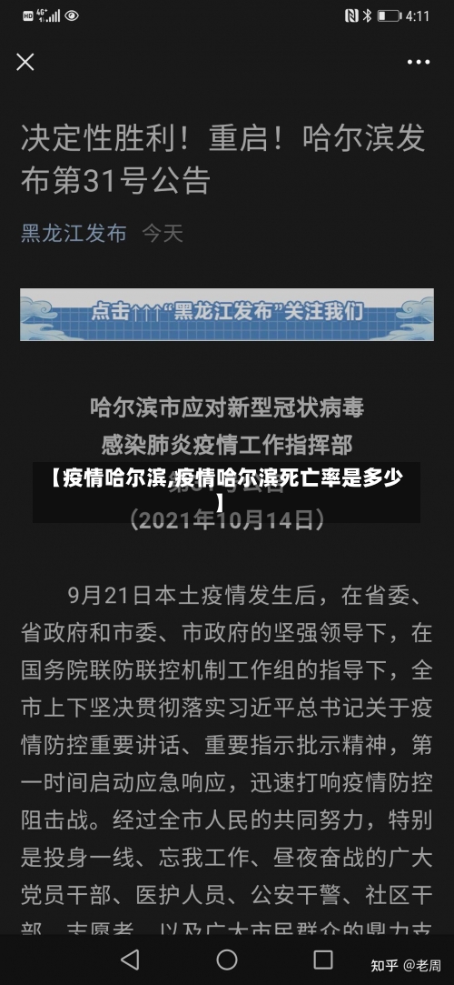 【疫情哈尔滨,疫情哈尔滨死亡率是多少】-第1张图片