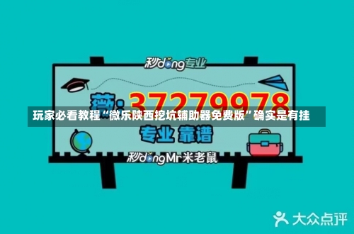 玩家必看教程“微乐陕西挖坑辅助器免费版”确实是有挂-第2张图片