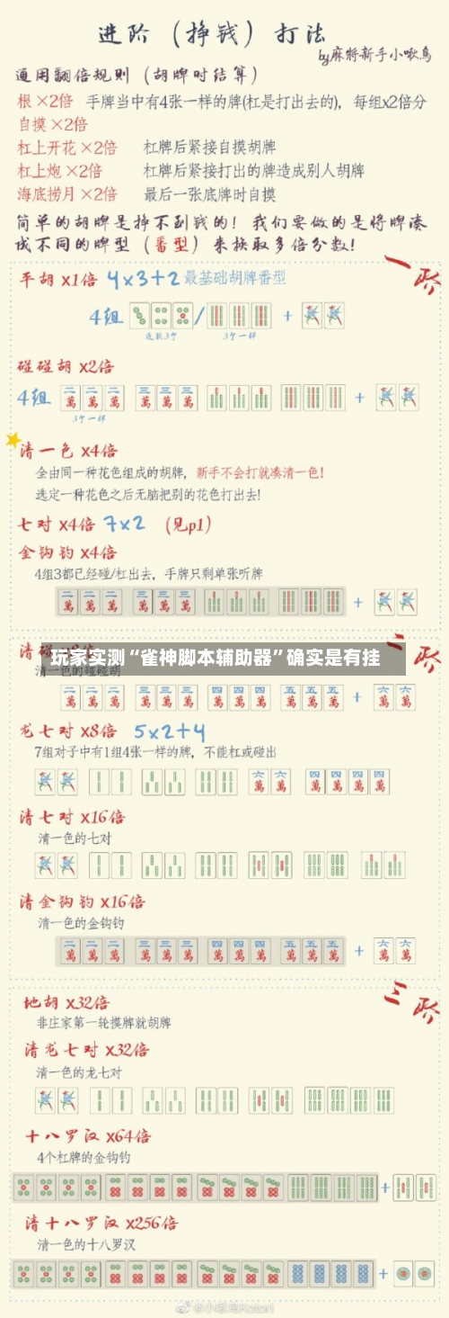 玩家实测“雀神脚本辅助器”确实是有挂-第2张图片