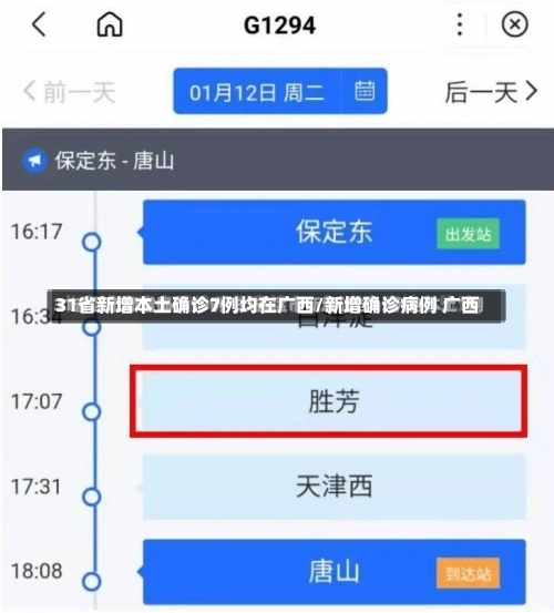 31省新增本土确诊7例均在广西/新增确诊病例 广西-第2张图片