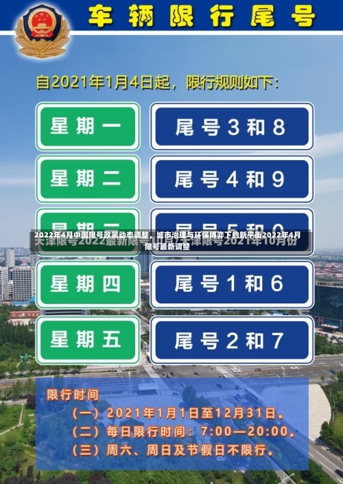 2022年4月中国限号政策动态调整，城市治理与环保博弈下的新平衡2022年4月限号最新调整-第1张图片