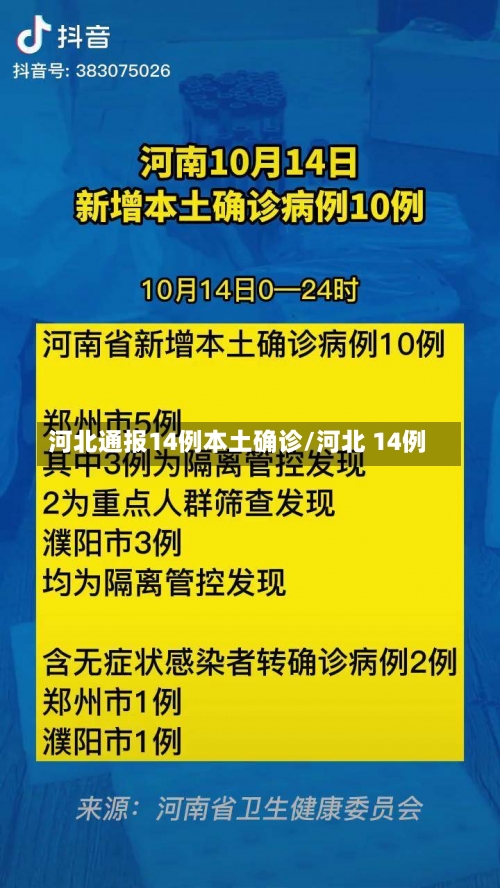 河北通报14例本土确诊/河北 14例-第1张图片