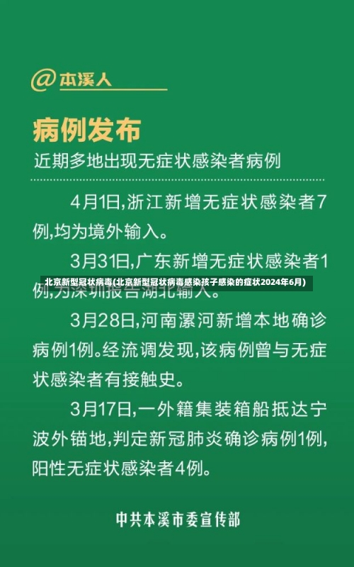 北京新型冠状病毒(北京新型冠状病毒感染孩子感染的症状2024年6月)-第3张图片