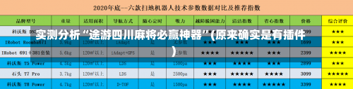 实测分析“途游四川麻将必赢神器”(原来确实是有插件)-第3张图片