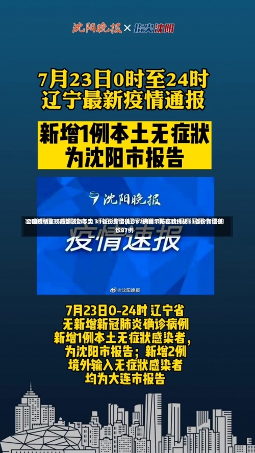 全国疫情呈现局部波动态势 31省份新增确诊87例揭示防控新挑战31省份新增确诊87例-第3张图片