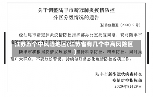 江苏五个中风险地区(江苏省有几个中高风险区)-第2张图片