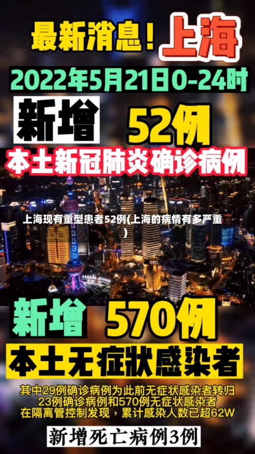 上海现有重型患者52例(上海的病情有多严重)-第1张图片