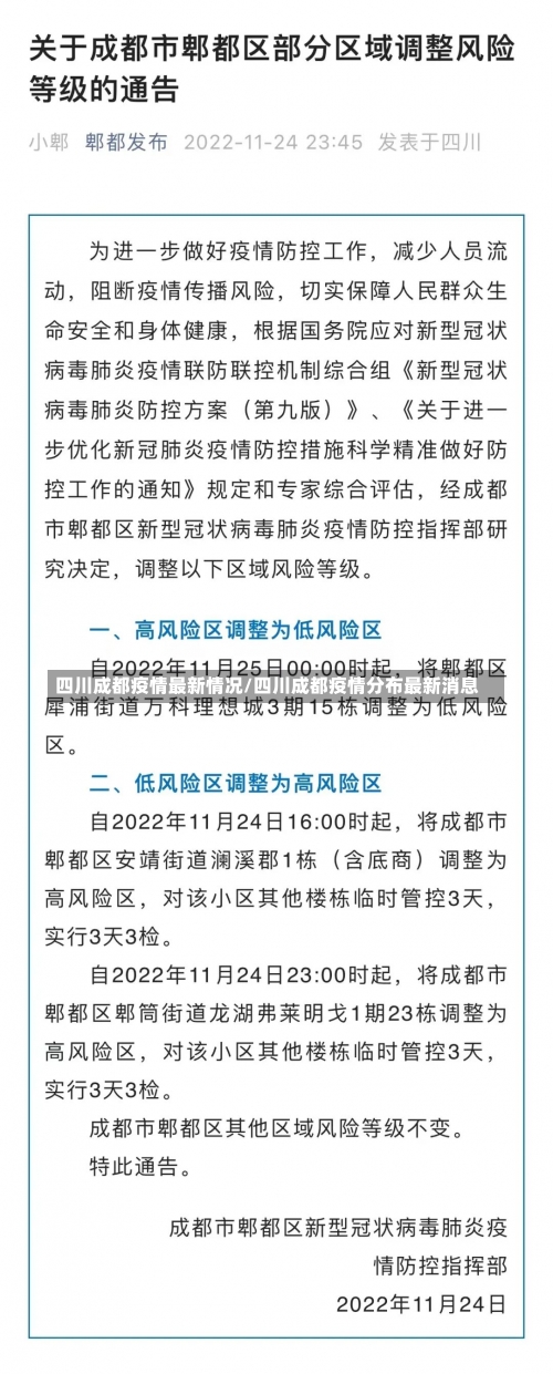 四川成都疫情最新情况/四川成都疫情分布最新消息-第1张图片