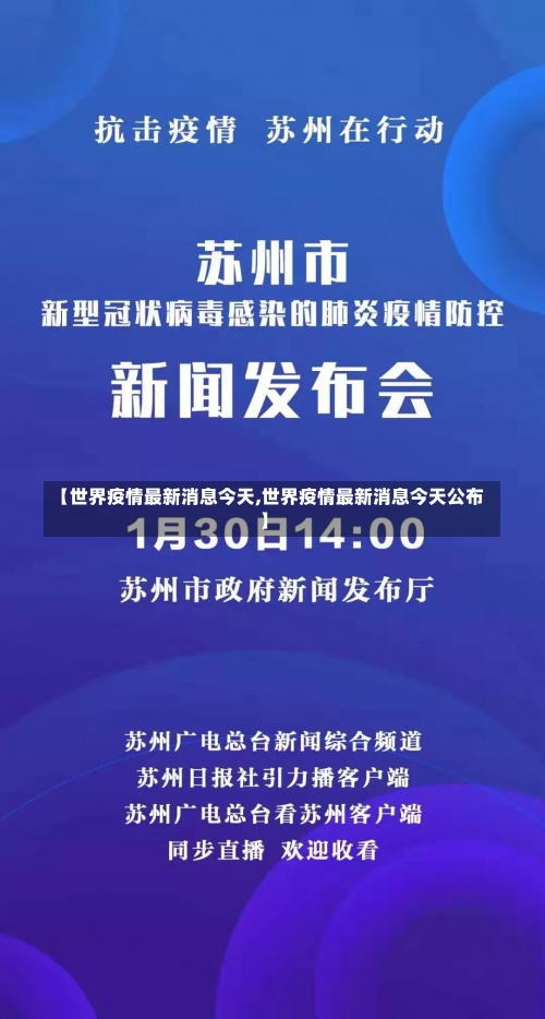 【世界疫情最新消息今天,世界疫情最新消息今天公布】-第1张图片