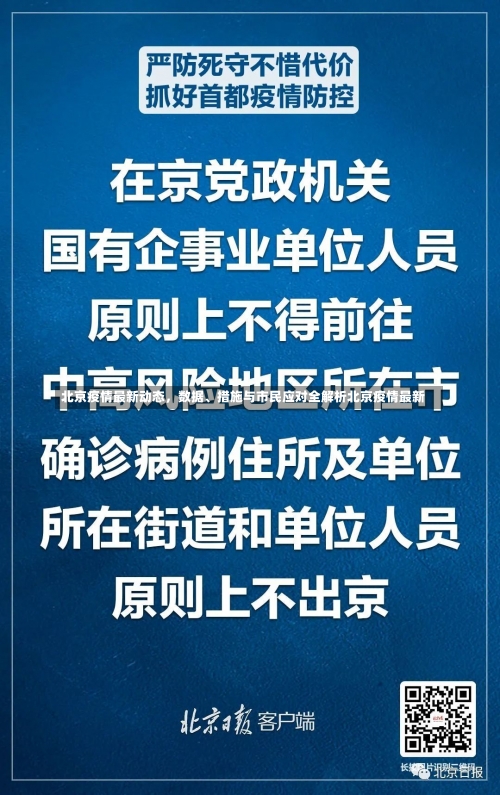 北京疫情最新动态	，数据、措施与市民应对全解析北京疫情最新-第1张图片