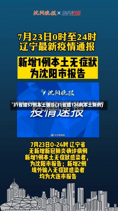 31省增57例本土确诊(31省增126例本土病例)-第2张图片