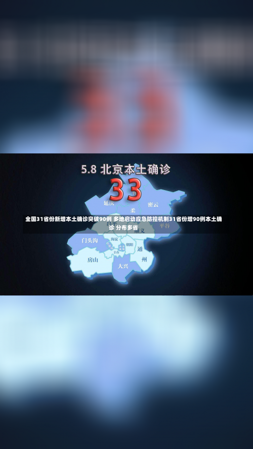 全国31省份新增本土确诊突破90例 多地启动应急防控机制31省份增90例本土确诊 分布多省-第2张图片