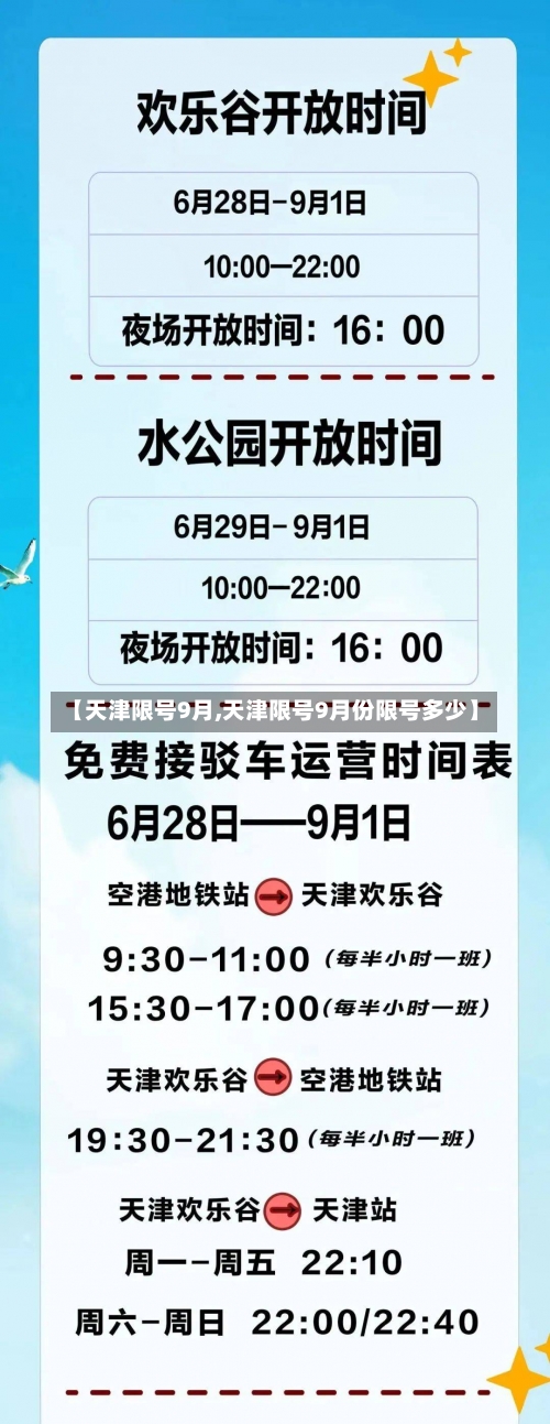 【天津限号9月,天津限号9月份限号多少】-第1张图片