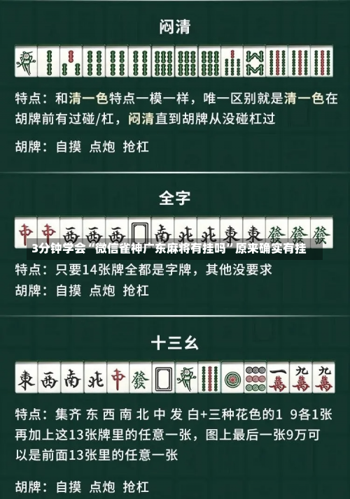 3分钟学会“微信雀神广东麻将有挂吗”原来确实有挂-第1张图片