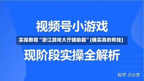 实操教程“浙江游戏大厅辅助器”(确实真的有挂)-第1张图片