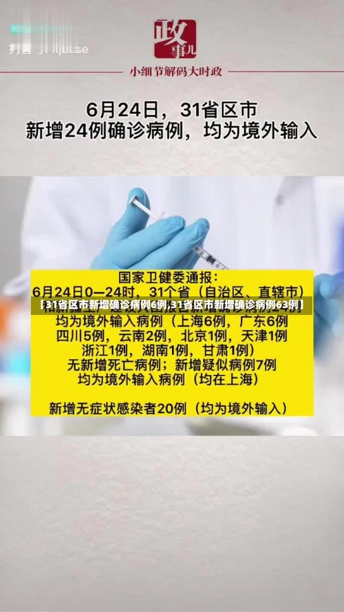 【31省区市新增确诊病例6例,31省区市新增确诊病例63例】-第1张图片