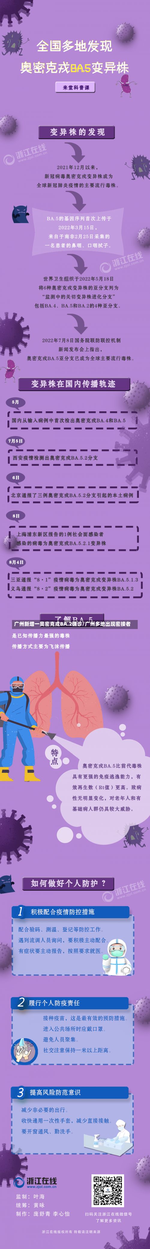 广州新增一奥密克戎BA.2确诊/广州多地出现密接者-第1张图片