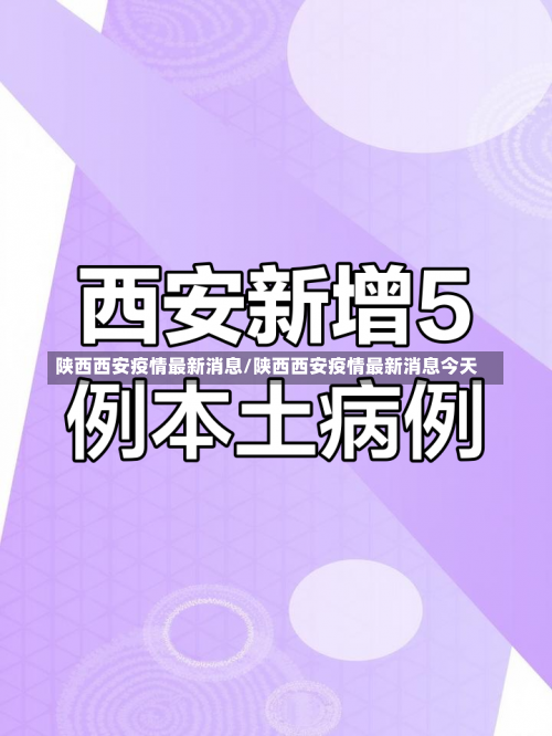 陕西西安疫情最新消息/陕西西安疫情最新消息今天-第3张图片