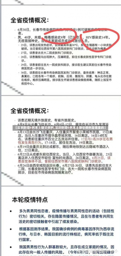 【深圳新增6例本土确诊病例,深圳新增6例本土确诊病例是哪里的】-第2张图片