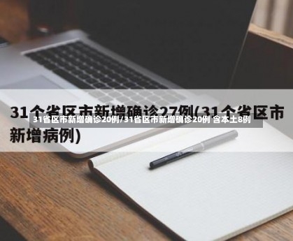 31省区市新增确诊20例/31省区市新增确诊20例 含本土8例-第2张图片