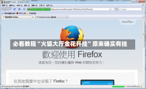 必看教程“火狐大厅金花开挂”原来确实有挂-第1张图片